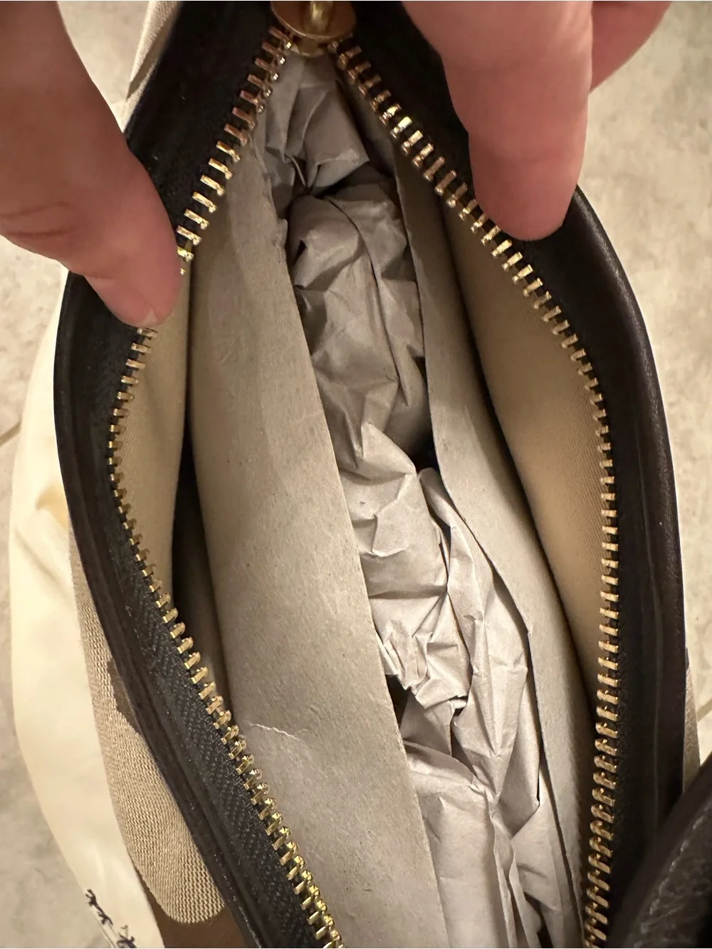 Coach Brown and Khaki Legacy Signature Canvas Shoulder Bag